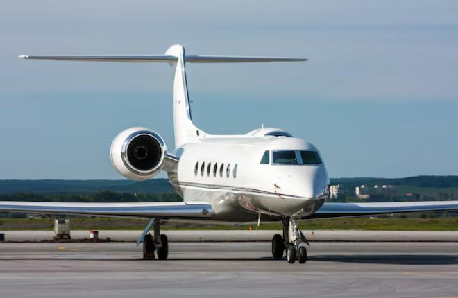 Charter Jet in Morecambe